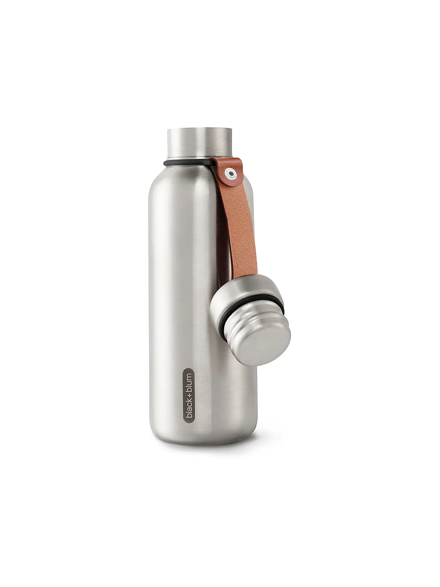 BLACK+BLUM | Isolierflasche 0,5l Schwarz/Edelstahl | 